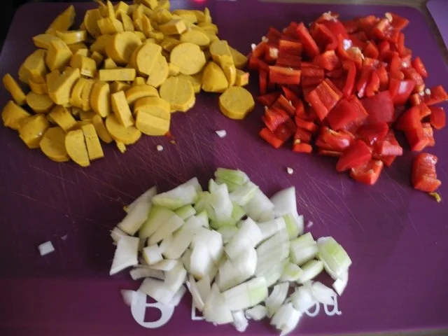 Rezept: Pfannen - Pasta....ganz bunt Bild Nr. 2 Pfannen - Pasta....ganz bunt - Rezept - Bild Nr. 2