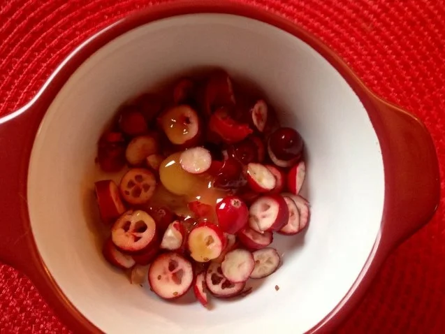 Rezept: Gemischter Rucolasalat mit Cranberries und Ziegenfrischkäse Bild Nr. 3 Gemischter Rucolasalat mit Cranberries und Ziegenfrischkäse - Rezept - Bild Nr. 3