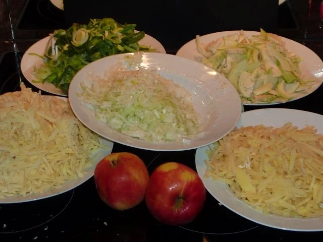* " Gomser Cholera " Gedeckter Gemüse Kuchen. - Rezept - Bild Nr. 5