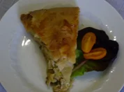 * " Gomser Cholera " Gedeckter Gemüse Kuchen. - Rezept