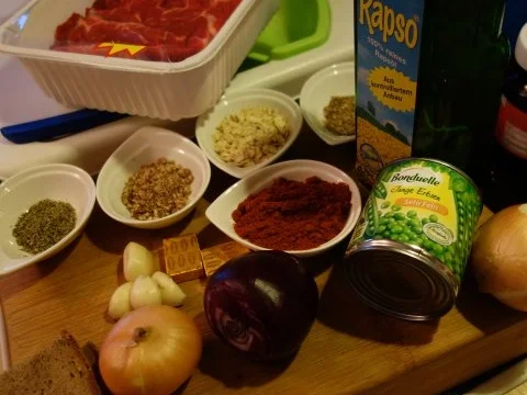 Rezept: Almochsgulasch Variante 2 Almochsgulasch Variante 2 - Rezept