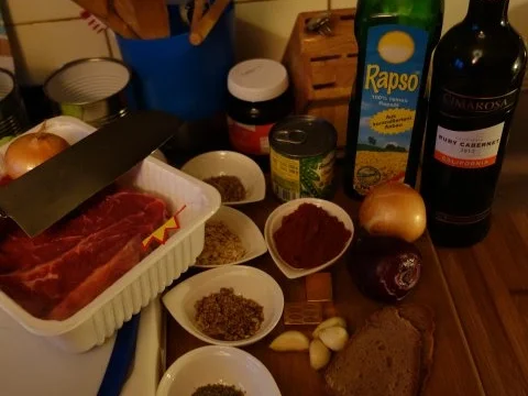 Rezept: Almochsgulasch Variante 2 Bild Nr. 3 Almochsgulasch Variante 2 - Rezept - Bild Nr. 3