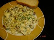 Champignon-Bratwurst-Pfanne - Rezept