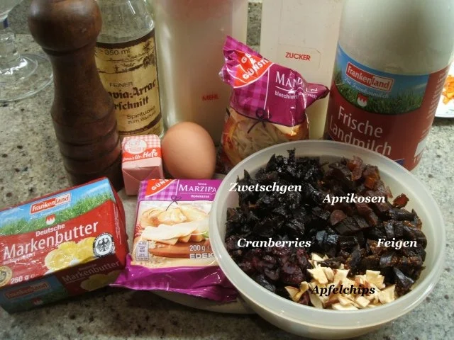 Backen: Früchtestollen - Rezept - Bild Nr. 2