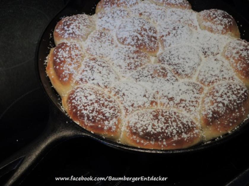 Rohrnudeln mit Mehl und Trockenhefe - Rezept mit Bild - kochbar.de