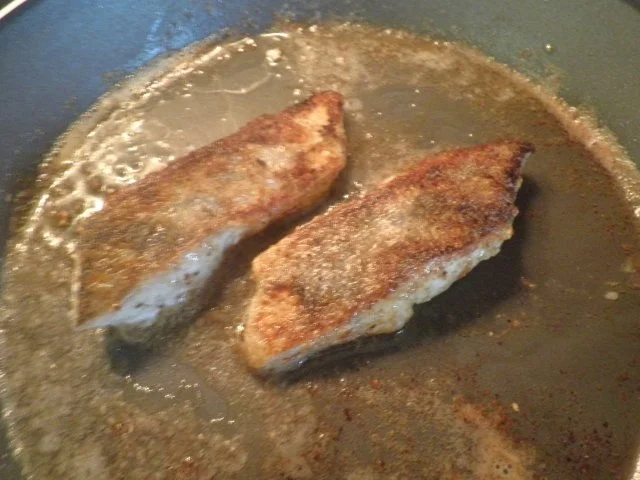 Kürbisspalten, Zander ... - Rezept - Bild Nr. 9