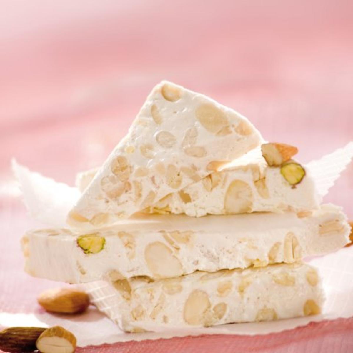 Bilder für Weißer Nougat - Rezept