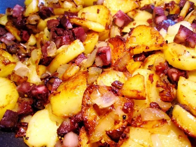 Geröstel mit Pfälzer Blutwurst - Rezept - Bild Nr. 6