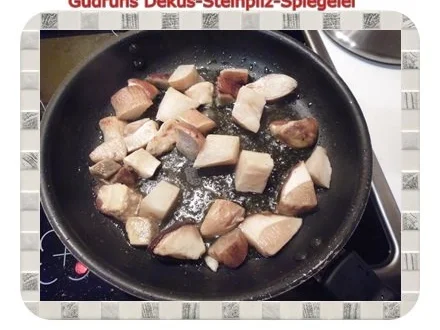 Rezept: Abendbrot: Dekus-Steinpilz-Spiegelei Bild Nr. 5 Abendbrot: Dekus-Steinpilz-Spiegelei - Rezept - Bild Nr. 5