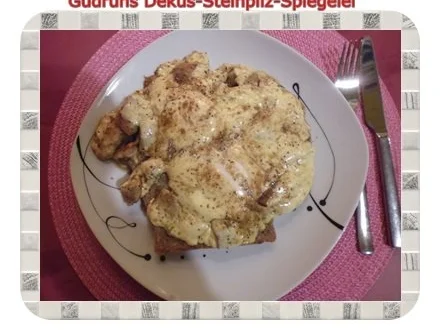 Rezept: Abendbrot: Dekus-Steinpilz-Spiegelei Bild Nr. 13 Abendbrot: Dekus-Steinpilz-Spiegelei - Rezept - Bild Nr. 13