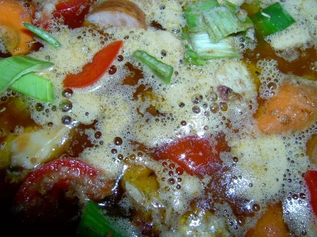 Bunter Gulaschtopf mit Gemüse - Rezept - Bild Nr. 4