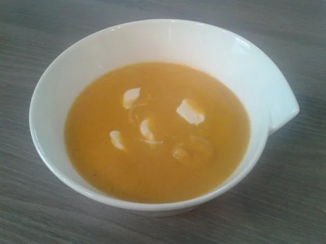 Möhren-Krebssüppchen - Rezept