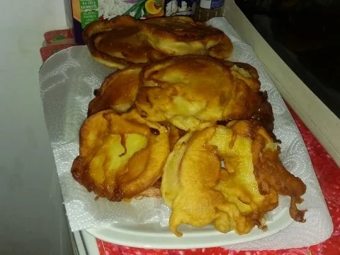 Rezept: Apfelküchle mit Vanilleeis Bild Nr. 6 Apfelküchle mit Vanilleeis - Rezept - Bild Nr. 6