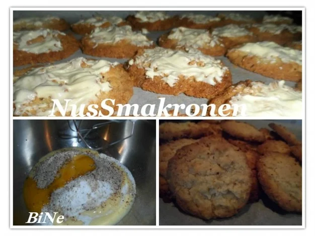 BiNe` S NUSSMAKRONEN - Rezept