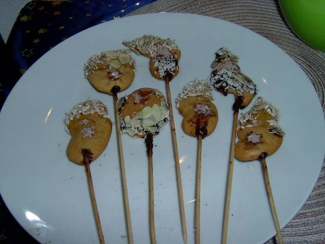 Rudimental Cake Pops oder Kekssticks - Rezept