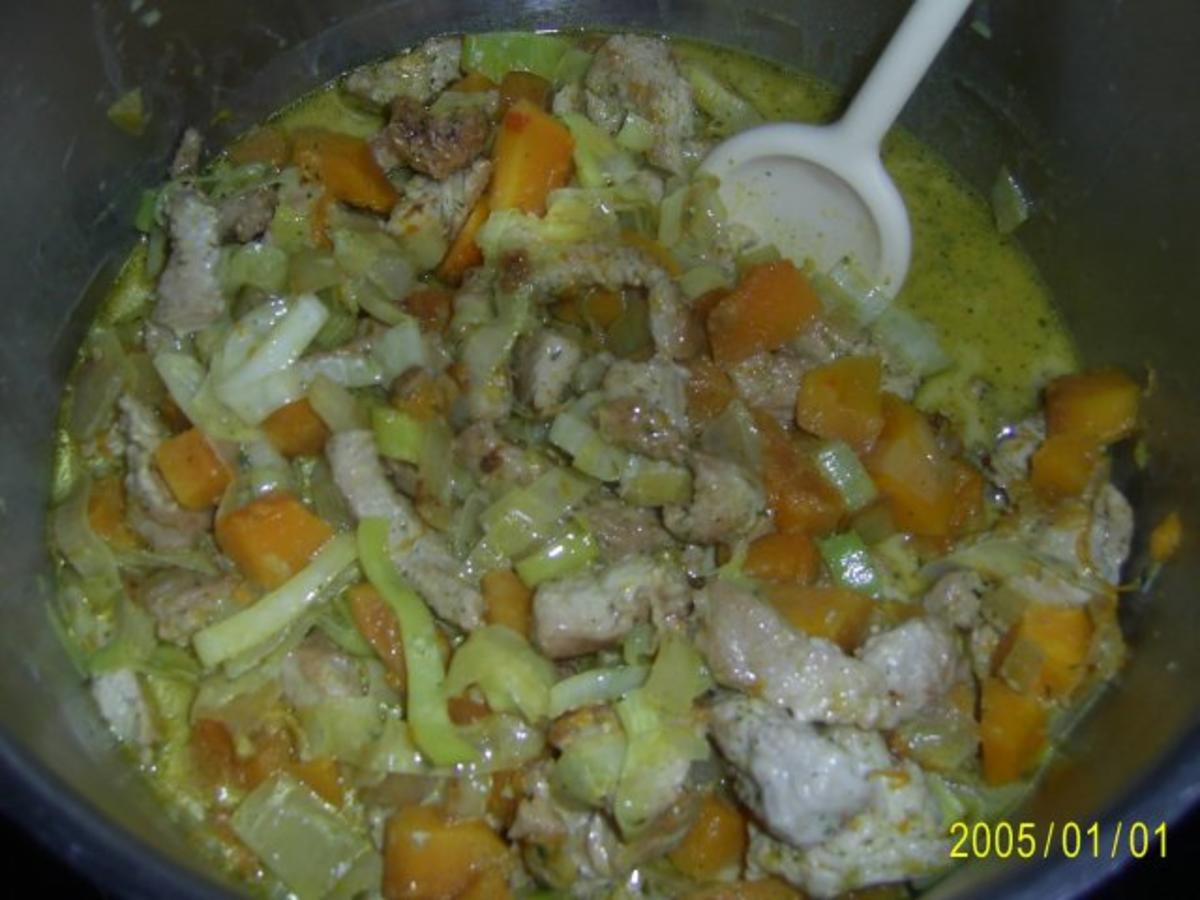 Zartes Putengeschnetzeltes mit Kürbis & Wildreis - Rezept - Bild Nr. 8