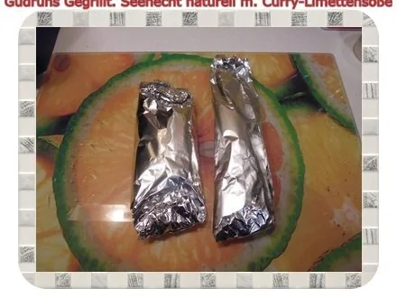 Rezept: Fisch: Gegrillter Seehecht naturell mit Curry-Limettensoße Bild Nr. 5 Fisch: Gegrillter Seehecht naturell mit Curry-Limettensoße - Rezept - Bild Nr. 5