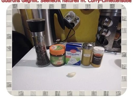 Rezept: Fisch: Gegrillter Seehecht naturell mit Curry-Limettensoße Bild Nr. 7 Fisch: Gegrillter Seehecht naturell mit Curry-Limettensoße - Rezept - Bild Nr. 7