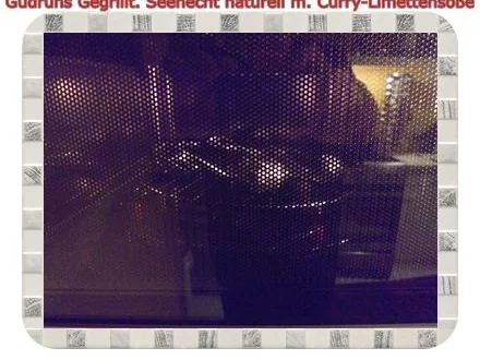 Rezept: Fisch: Gegrillter Seehecht naturell mit Curry-Limettensoße Bild Nr. 12 Fisch: Gegrillter Seehecht naturell mit Curry-Limettensoße - Rezept - Bild Nr. 12