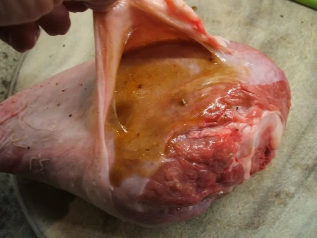 Rezept: Geflügel: Putenkeule in Sherry-Soße Bild Nr. 4 Geflügel: Putenkeule in Sherry-Soße - Rezept - Bild Nr. 4