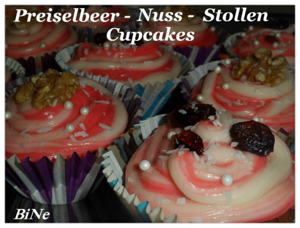 BiNe` S PREISELBEER - NUSS - STOLLEN CUPCAKE - Rezept - Bild Nr. 2