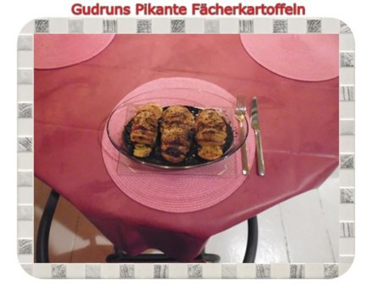 Kartoffeln: Gefüllte pikante Fächerkartoffeln - Rezept - Bild Nr. 10