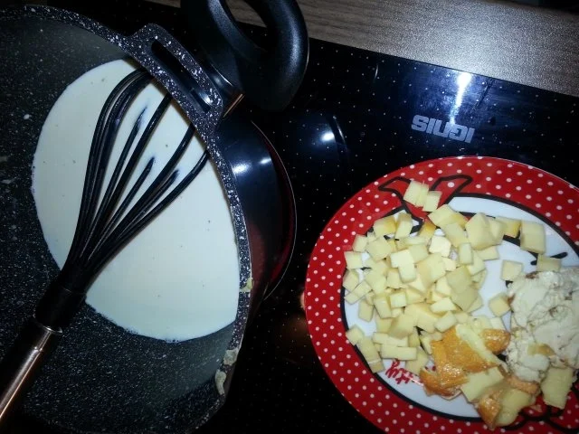 Handgeschabte Spätzle in Käsesoße - Rezept - Bild Nr. 5