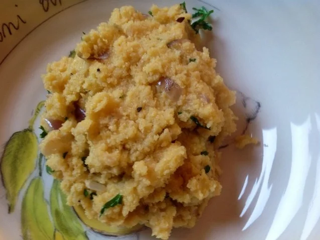 Rezept: Polenta mit Gemüse aus dem Bratschlauch Bild Nr. 12 Polenta mit Gemüse aus dem Bratschlauch - Rezept - Bild Nr. 12