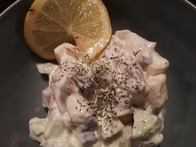 Räucherfischsalat - Rezept