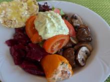 Bunter Salat-Teller - Rezept
