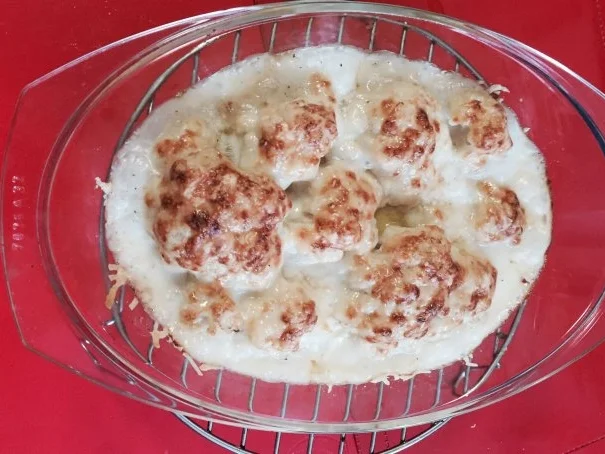 Kochen: Gratinierter Blumenkohl mit Minischnitzel - Rezept - Bild Nr. 5