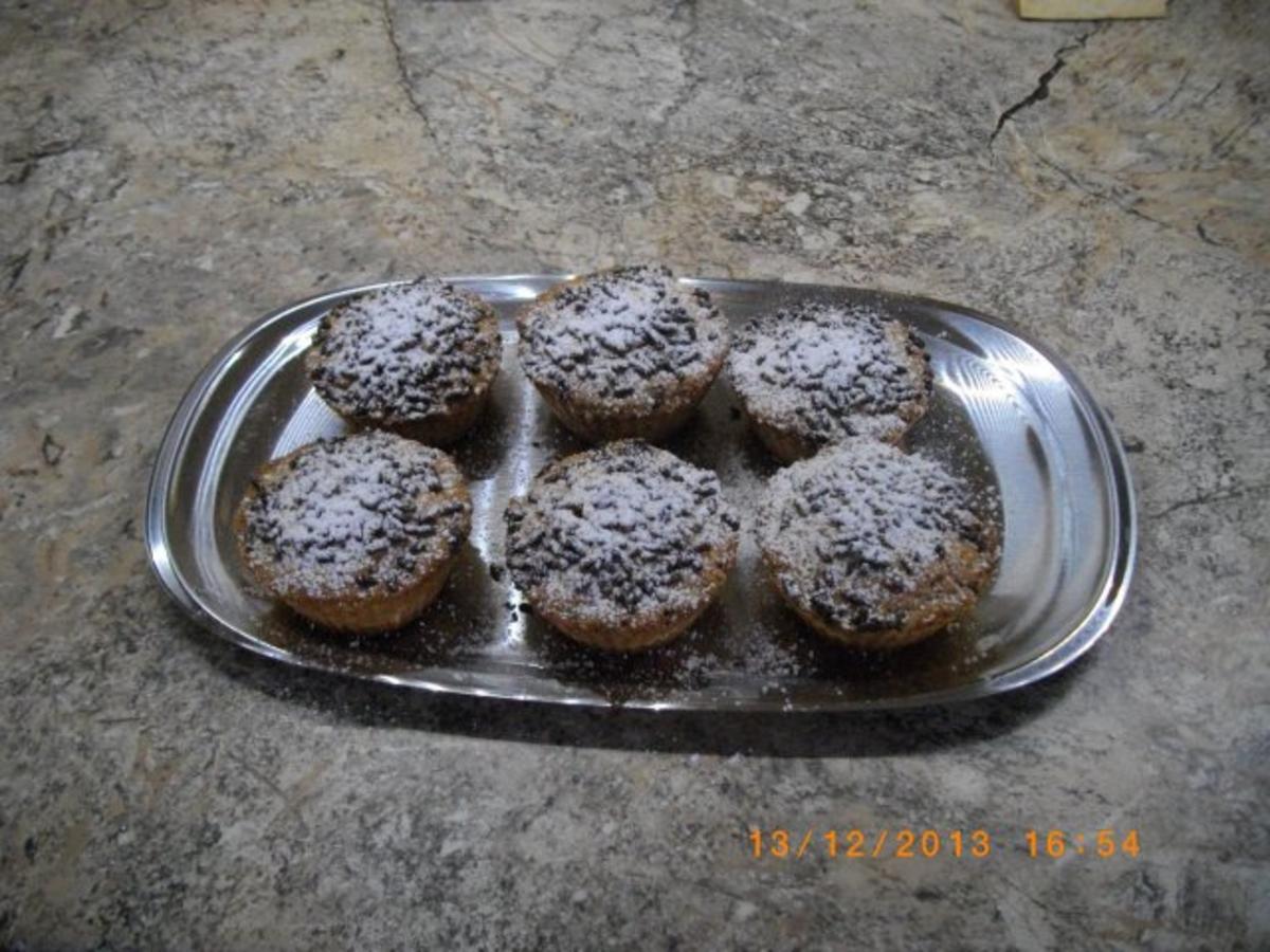 Nuß Kokos Muffins mit Nugat gefüllt - Rezept - Bild Nr. 2