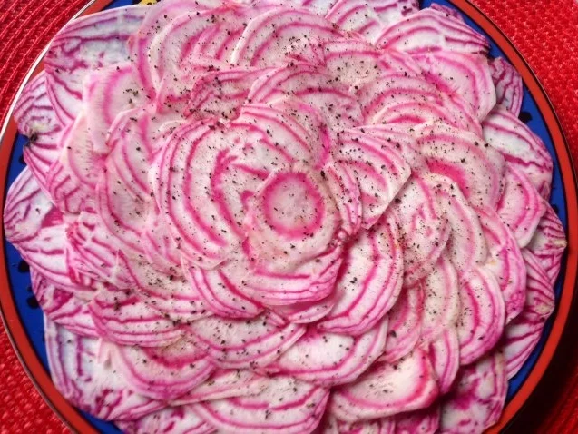 Rezept: Rote Bete Carpaccio Bild Nr. 8 Rote Bete Carpaccio - Rezept - Bild Nr. 8