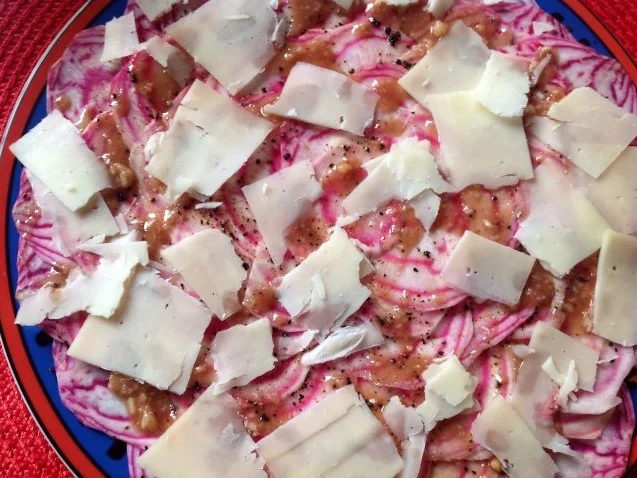 Rezept: Rote Bete Carpaccio Bild Nr. 14 Rote Bete Carpaccio - Rezept - Bild Nr. 14