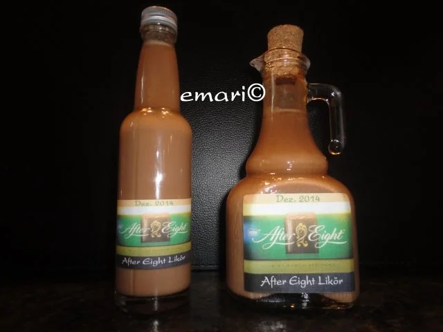 Rezept: After Eight Likör Bild Nr. 2 After Eight Likör - Rezept - Bild Nr. 2