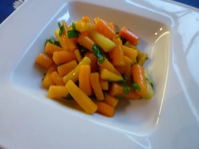 Glasierte Mini-Möhrchen - Rezept