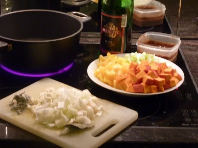 Lammragout mit Kürbis ein biesschen anders. - Rezept - Bild Nr. 3