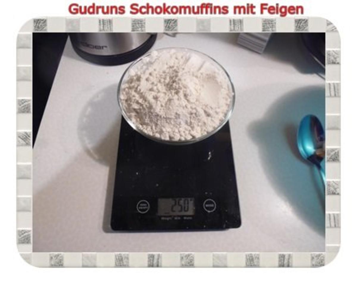 Muffins: Schokomuffins mit Feigen - Rezept - Bild Nr. 3