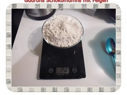 Muffins: Schokomuffins mit Feigen - Rezept - Bild Nr. 3