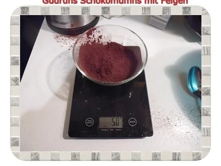 Muffins: Schokomuffins mit Feigen - Rezept - Bild Nr. 5