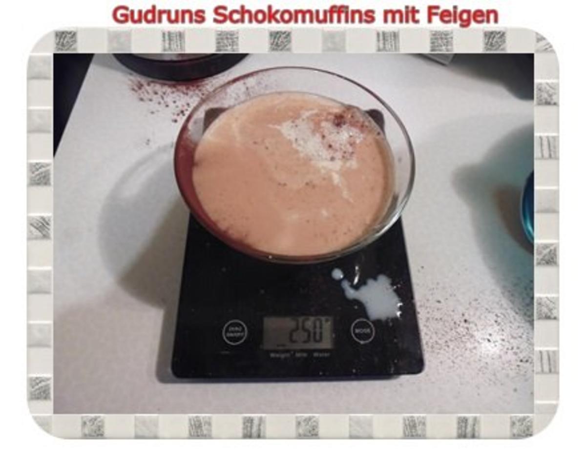 Muffins: Schokomuffins mit Feigen - Rezept - Bild Nr. 6