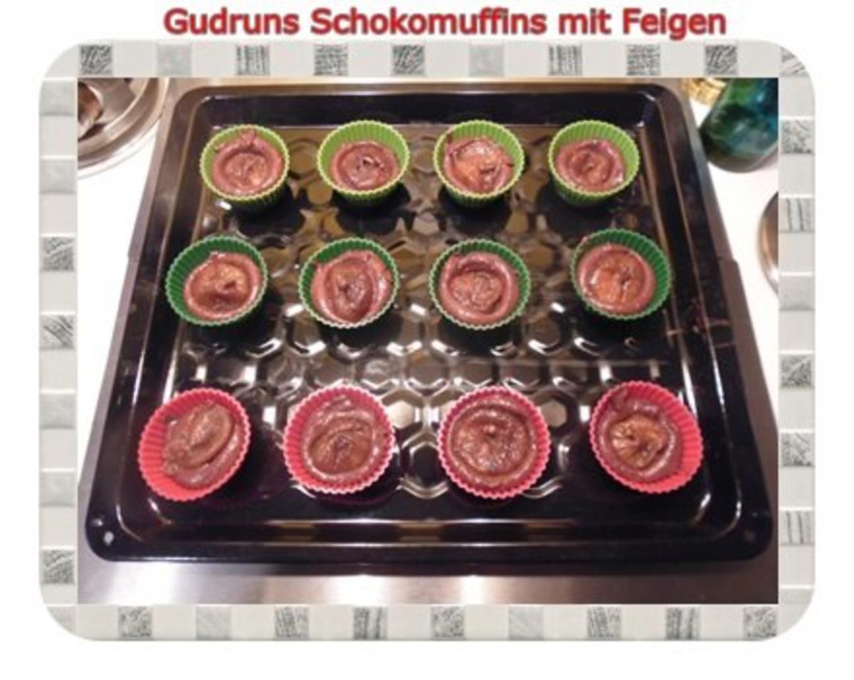 Muffins: Schokomuffins mit Feigen - Rezept - Bild Nr. 11