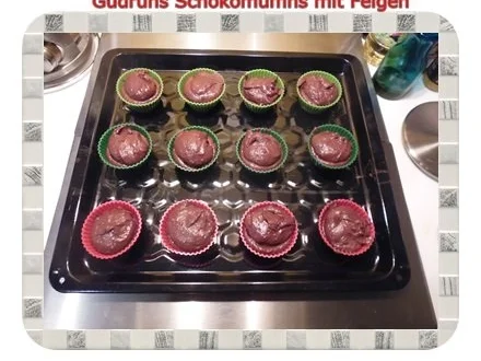 Muffins: Schokomuffins mit Feigen - Rezept - Bild Nr. 12