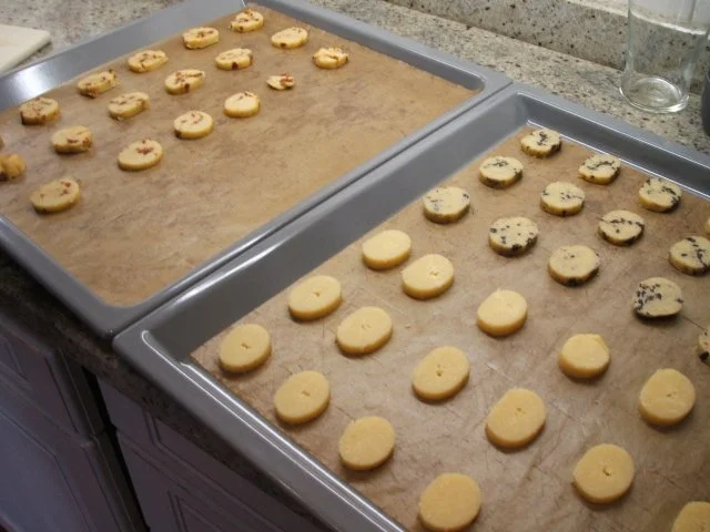 Pikantes Backen: Parmesanplätzchen "Dreielerlei" - Rezept - Bild Nr. 9