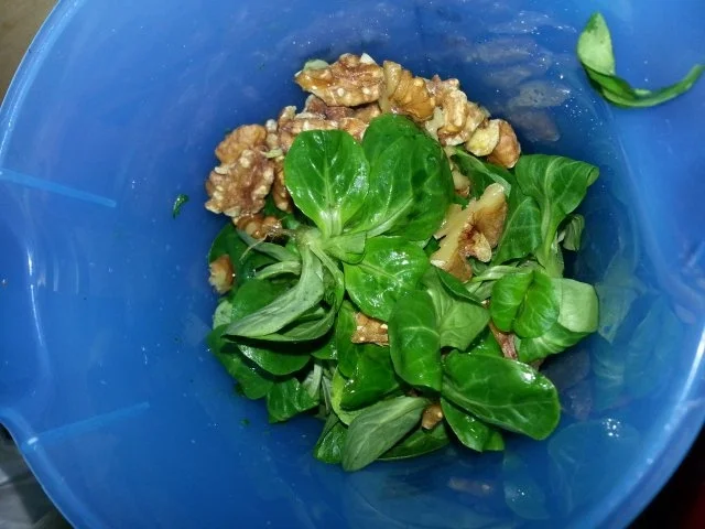 Feldsalat Walnußpesto - Rezept - Bild Nr. 3