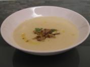 Selleriecremesuppe mit Steinpilzen - Rezept