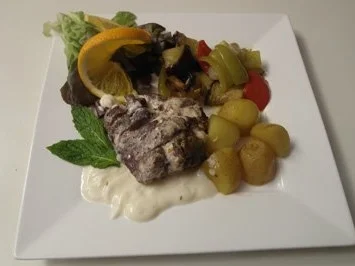 Rezept: Arni à la Georgios Arni à la Georgios - Rezept
