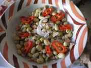 Salat: Dicke Bohnensalat "Ruck-Zuck" - Rezept