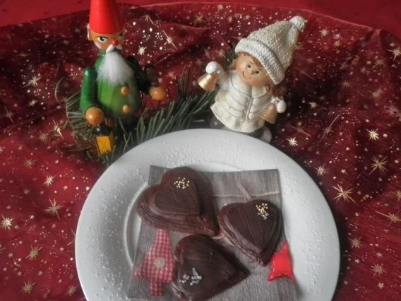 Marzipan - Schokoladen - Herzen ... - Rezept - Bild Nr. 2