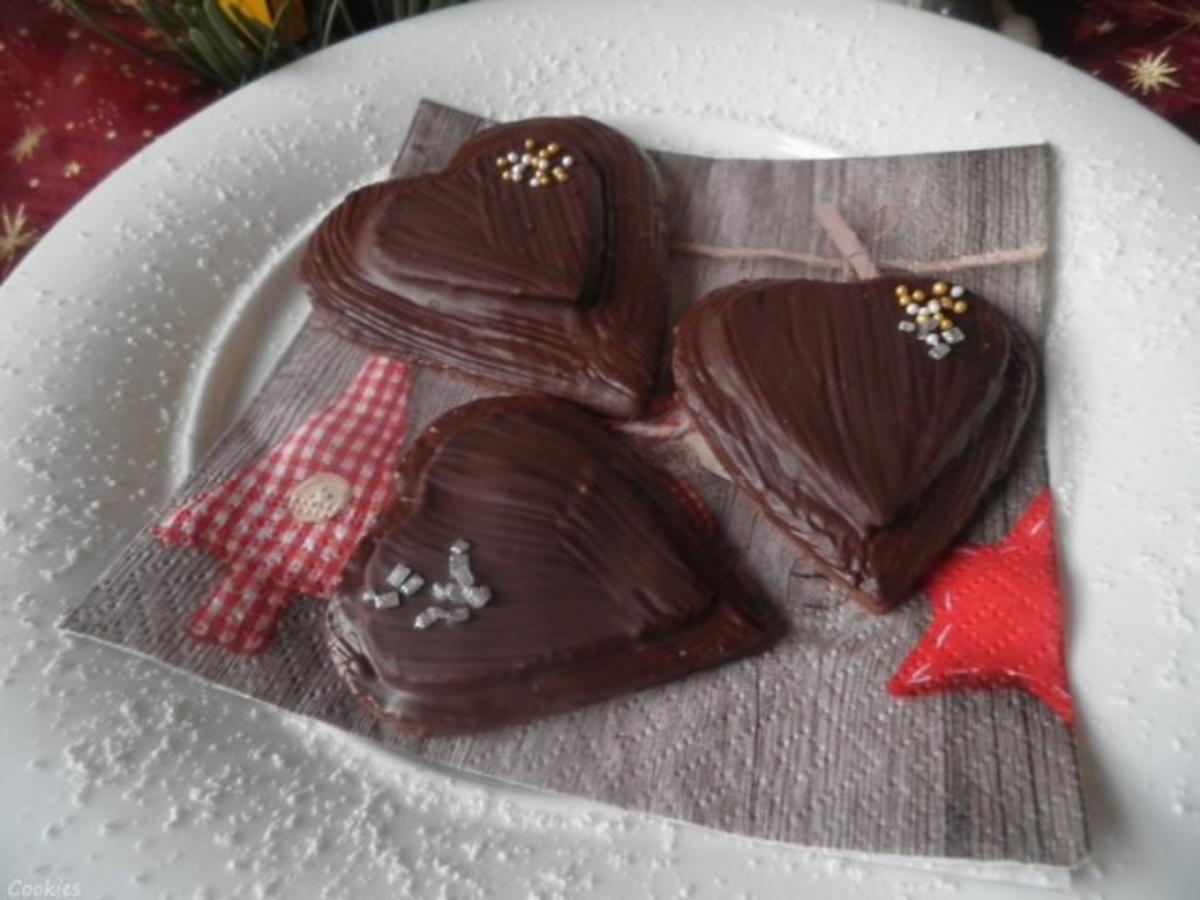 Marzipan - Schokoladen - Herzen ... - Rezept - Bild Nr. 3